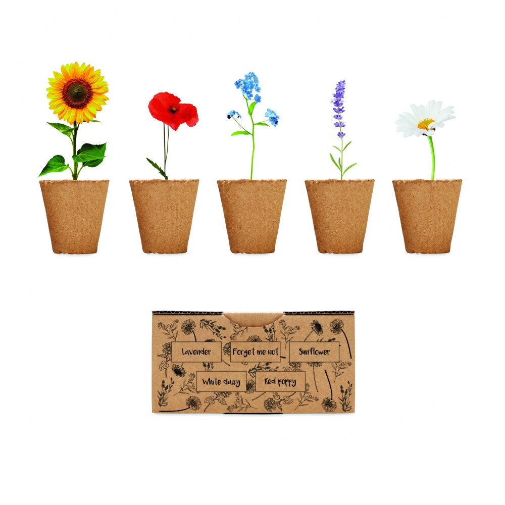 Logotrade promotional product picture of: Flowers growing kit