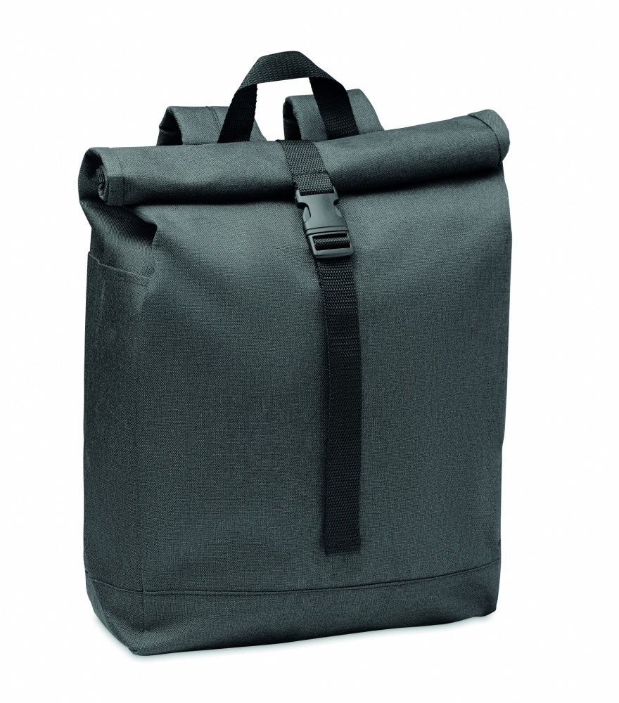 Logotrade promotional product picture of: 600D RPET 2 tone backpack