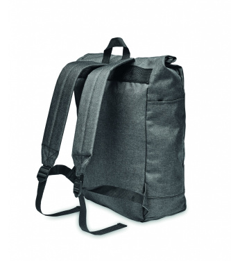 Logotrade promotional merchandise picture of: 600D RPET 2 tone backpack