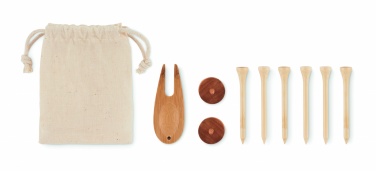 Logo trade corporate gifts image of: Golf accessories set in pouch