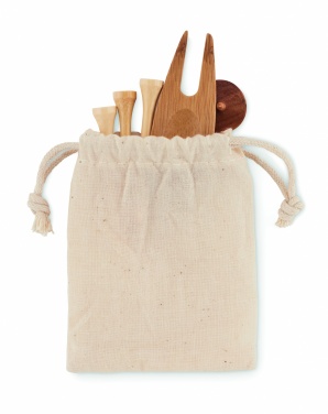 Logotrade promotional product image of: Golf accessories set in pouch