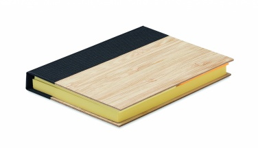 Logo trade advertising products picture of: Bamboo sticky note memo pad