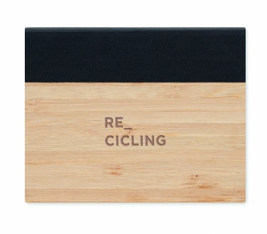 Logotrade promotional giveaway image of: Bamboo sticky note memo pad