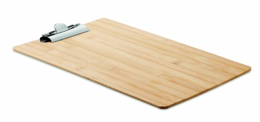 Logo trade promotional items picture of: A4 bamboo clipboard