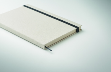 Logo trade promotional products picture of: A5 grass notebook 80 lined