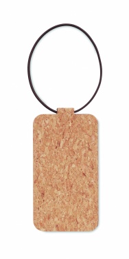 Logo trade promotional giveaway photo of: Cork luggage tag