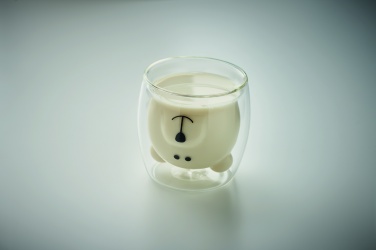 Logo trade promotional merchandise image of: Double wall borosilicate mug