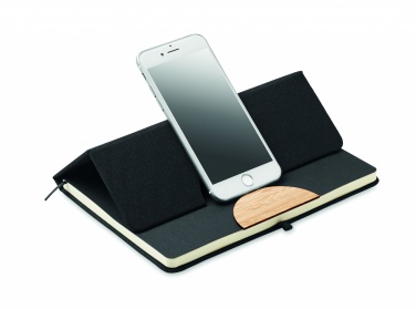 Logotrade promotional product picture of: A5 RPET notebook 80 lined