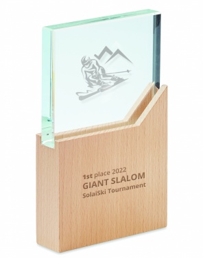 Logo trade promotional items image of: Award plaque