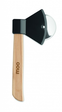Logo trade promotional gifts picture of: Pizza cutter bamboo handle