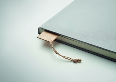 Logo trade promotional items picture of: Bamboo bookmark
