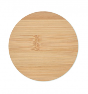 Logotrade promotional giveaway picture of: Bamboo round coaster