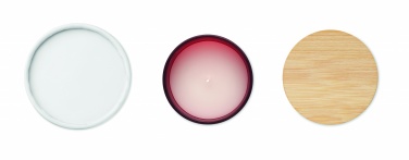 Logo trade corporate gifts picture of: Plant based wax candle 280 gr