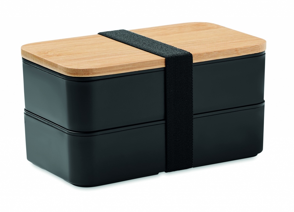 Logotrade promotional merchandise image of: Lunch box in PP and bamboo lid