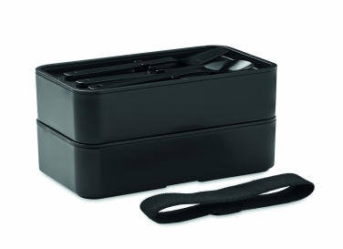 Logo trade promotional gift photo of: Lunch box in PP and bamboo lid