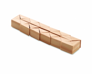 Logo trade advertising product photo of: Wooden puzzle/brain teaser