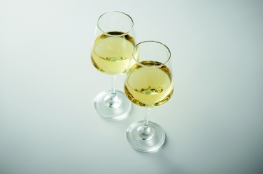 Logotrade business gift image of: Set of 2 wine glasses