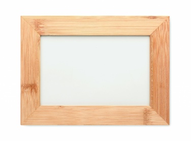 Logo trade corporate gift photo of: Bamboo photo frame