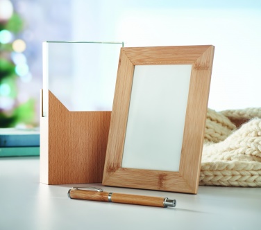 Logotrade corporate gift picture of: Bamboo photo frame