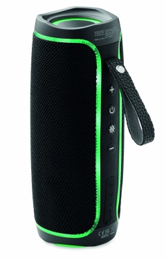 Logotrade promotional product image of: 2x5 LED Wireless speaker IPX4