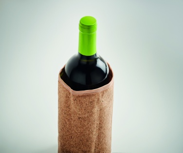 Logo trade promotional giveaways picture of: Soft wine cooler in cork wrap