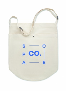 Logo trade promotional merchandise picture of: Canvas shopping bag 270 gr/m²