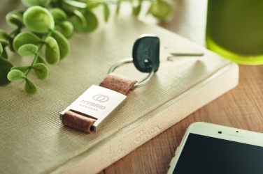 Logotrade promotional giveaway image of: Key ring with cork webbing Kerava