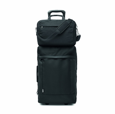 Logotrade promotional giveaway image of: Laptop bag in washed canvas