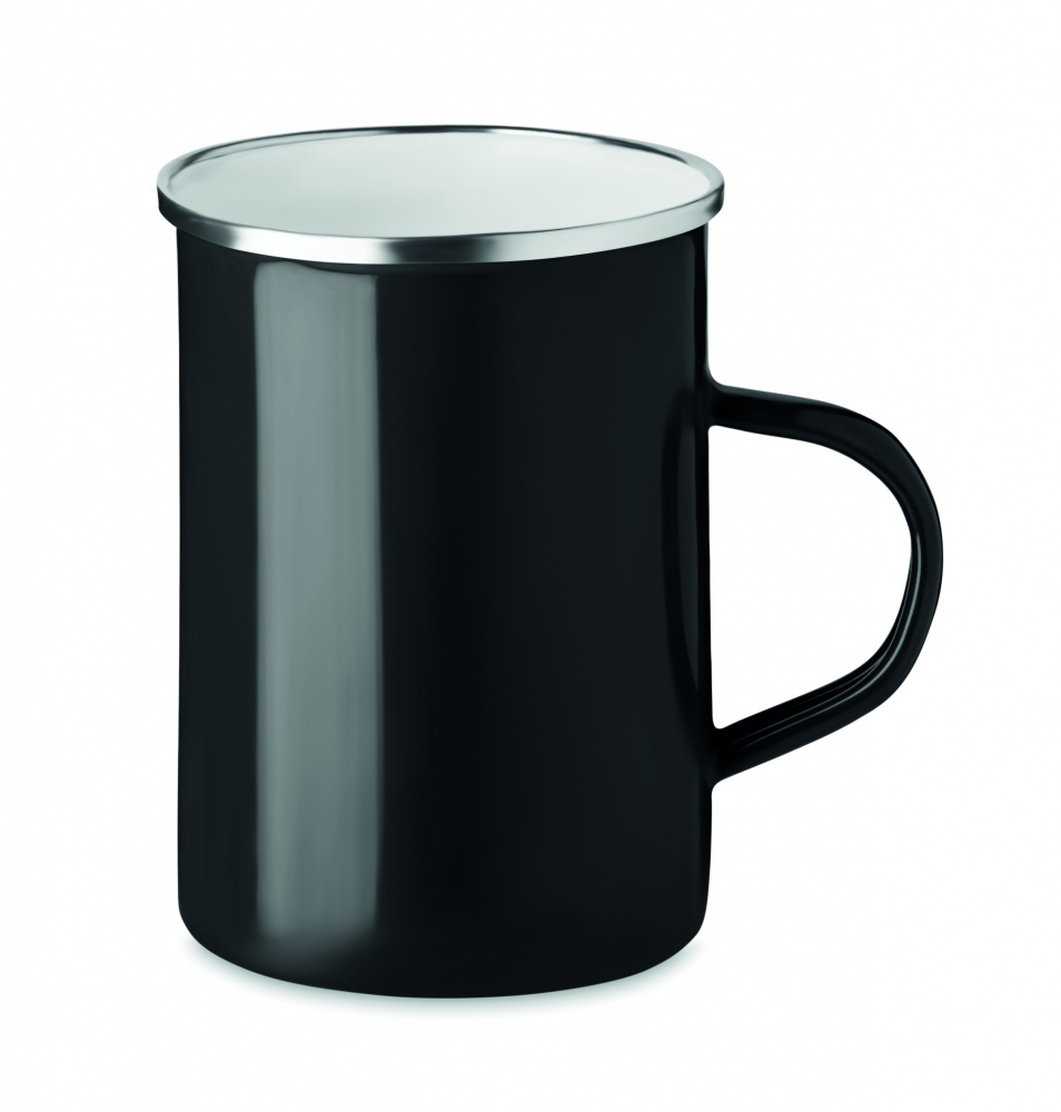 Logotrade promotional merchandise image of: Metal mug with enamel layer