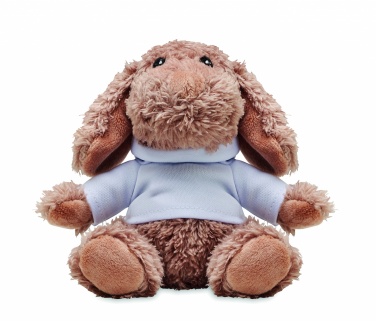 Logo trade promotional gift photo of: Dog plush wearing a hoodie