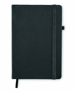 Logotrade promotional giveaway picture of: Recycled Leather A5 notebook