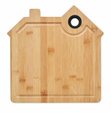Logo trade business gift photo of: Bamboo house cutting board