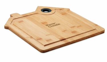 Logo trade promotional products picture of: Bamboo house cutting board