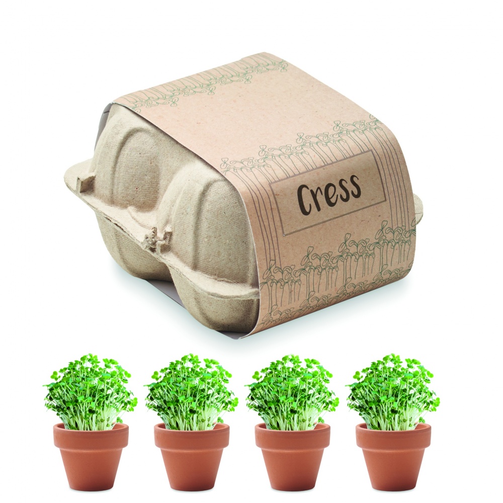 Logotrade promotional product image of: Egg carton growing kit