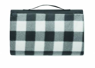 Logo trade promotional merchandise image of: RPET fleece blanket 150 gr/m²