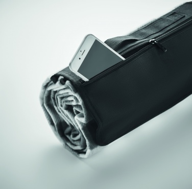 Logotrade advertising product picture of: RPET fleece blanket 150 gr/m²