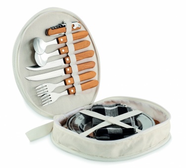 Logo trade promotional merchandise picture of: Picnic 2 person set in pouch