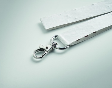 Logotrade promotional merchandise picture of: Seed paper lanyard w/hook