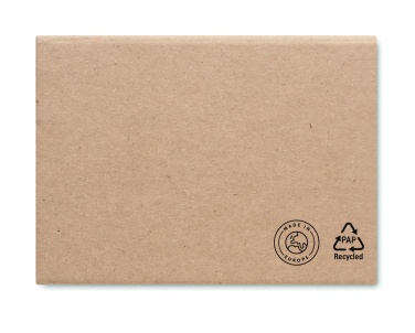 Logotrade promotional giveaways photo of: Recycled memo pad set