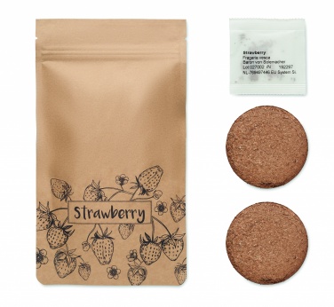 Logo trade promotional giveaway photo of: Strawberry growing kit
