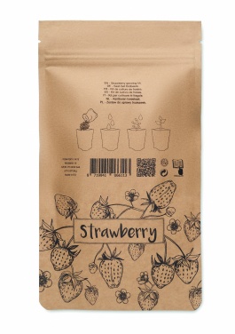 Logo trade promotional giveaways picture of: Strawberry growing kit