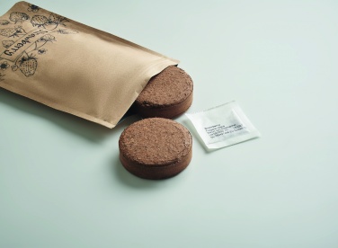 Logo trade promotional giveaways image of: Strawberry growing kit