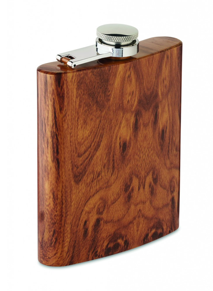 Logotrade advertising product image of: Slim hip flask 190 ml
