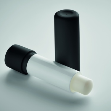 Logo trade promotional item photo of: Vegan lip balm in recycled ABS