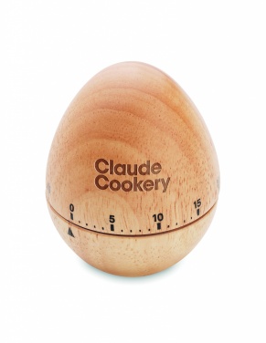Logotrade promotional product image of: Pine wood egg timer