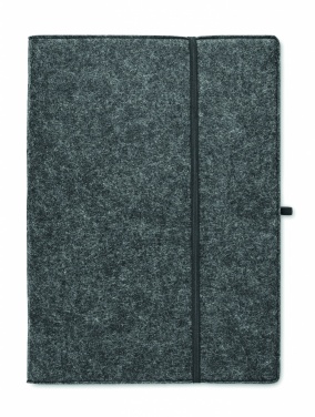 Logo trade promotional products image of: A4 conference folder in RPET