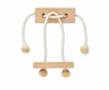 Logotrade promotional giveaway picture of: Wooden brain teaser rectangle