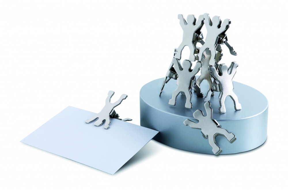 Logotrade promotional gift picture of: Magnetic clips with base