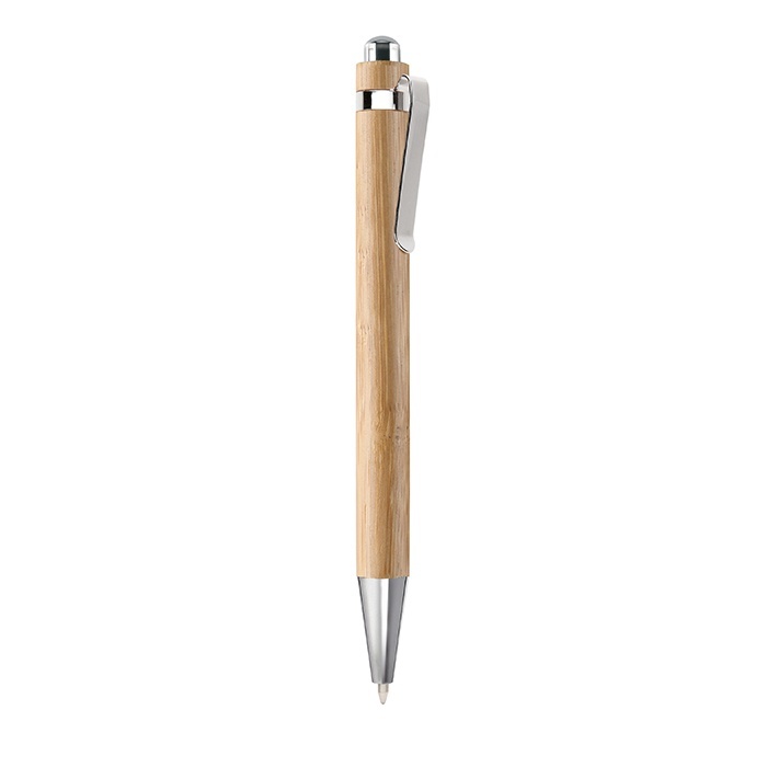 Logotrade promotional product picture of: Bamboo automatic ball pen
