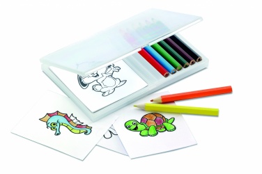 Logotrade promotional gift image of: Wooden pencil colouring set